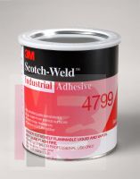 3M 4799 Industrial Adhesive Black, 1 Gallon, - Micro Parts & Supplies, Inc.