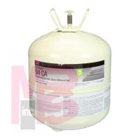 3M Hi-Strength 94 ET Air Assist Cylinder Spray Adhesive Clear  Large Cylinder Net Wt 30 lbs 1 per case