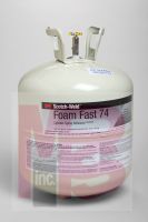 3M 74 Foam Fast Cylinder Spray Adhesive Red  Large Cylinder (Net Weight 28.8 Pound)  - Micro Parts & Supplies, Inc.