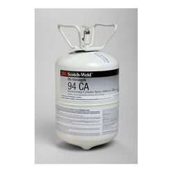3M 94CA FF Hi-Strength Postforming Fragrance Free Cylinder Spray Adhesive Clear  Mini Cylinder (Net Wt. 7.6 Lbs)  - Micro Parts & Supplies, Inc.
