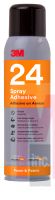 3M 24 Foam & Fabric Spray Adhesive Orange, Net Wt 13.8 oz - Micro Parts & Supplies, Inc.