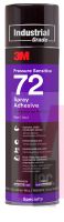 3M 72 Pressure Sensitive Spray Adhesive 72 Blue, Net Wt 17.3 oz, - Micro Parts & Supplies, Inc.