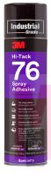 3M 76 Hi-Tack 76 Spray Adhesive Clear, Net Wt 18.1 oz, - Micro Parts & Supplies, Inc.