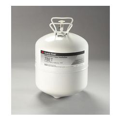 3M 78ET Polystyrene Insulation Cylinder Spray Adhesive Red  Jumbo Cylinder (Net Wt. 298 lbs)  - Micro Parts & Supplies, Inc.