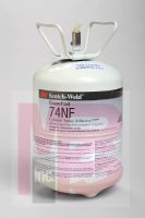 3M 74NF Non-Flammable Foam Fast Cylinder Spray Adhesive Clear  Mini Cylinder (Net Wt. 10.5 lb)  - Micro Parts & Supplies, Inc.