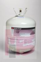 3M 74NF Non-Flammable Foam Fast Cylinder Spray Adhesive Clear  Large Cylinder (Net Wt. 37 lbs)  - Micro Parts & Supplies, Inc.