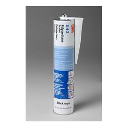 3M Polyurethane Sealant 540 Black, Net 10.5 fl oz Cartridge, 12 per case. NOT FOR RETAIL/CONSUMER USE.