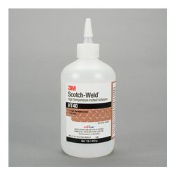 3M Scotch-Weld High Temperature Instant Adhesive HT40, 1 lb/453 g Bottle, 1 per case