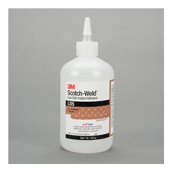 3M Scotch-Weld Low Odor Instant Adhesive LO5, 1 lb/453 g Bottle, 1 per case