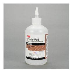3M Scotch-Weld Plastic & Rubber Instant Adhesive PR100, 1 lb/453 g Bottle, 1 per case