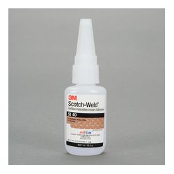 3M Scotch-Weld Surface Insensitive Instant Adhesive SI40, 1 Oz/28.3 g Bottle, 10 per case