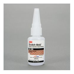 3M Scotch-Weld Surface Insensitive Instant Adhesive SI100, 1 oz/28.3 g Bottle, 10 per case