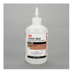3M Scotch-Weld Surface Insensitive Instant Adhesive SI100, 1 Lb/453 g Bottle, 1 per case