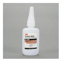 3M Scotch-Weld Surface Insensitive Instant Adhesive SI1500, 2 oz Bottle, 10 per case