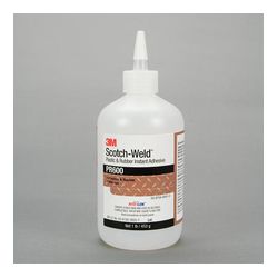 3M Scotch-Weld Plastic & Rubber Instant Adhesive PR600, 1 lb/453 g bottle, 25 per case