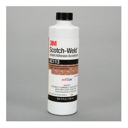 3M AC113 Scotch-Weld(TM) Instant Adhesive Accelerator Pale Yellow  8 fl oz - Micro Parts & Supplies, Inc.