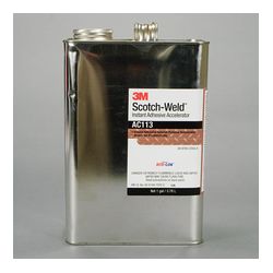 3M AC113 Scotch-Weld(TM) General Purpose Instant Adhesive Accelerator Clear/Light Amber  1 L - Micro Parts & Supplies, Inc.