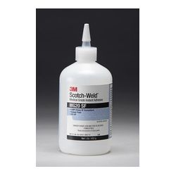 3M Scotch-Weld Medical Grade Instant Adhesive MG20 SF, 1 lb/453 g Bottle,1 per case