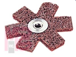 3M Standard Abrasives Surface Conditioning Star 724606 2 in x 1/4-20 MED 50 per case