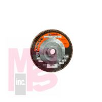 3M Standard Abrasives Ceramic Pro Type 27 High Density Flap Disc 645154 4 1/2 in x 5/8-11 60 Y-weight 10 per case