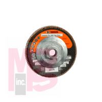 3M Standard Abrasives Ceramic Pro Type 29 High Density Flap Disc 645179 4 1/2 in x 5/8-11 80 Y-weight 10 per case