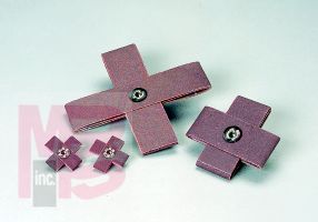 3M Standard Abrasives A/O Cross Pad 723169  8PLY 1 x 1 in x 3/8 in 8-3280 100 per inner 1000 per case