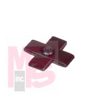 3M Standard Abrasives A/O Cross Pad 713465 8 PLY 1-1/2 in x 1-1/2 in x 1/2 in 8-32120 100 per inner 1000 per case