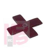 3M Standard Abrasives A/O Cross Pad 704000 8 PLY 4 in x 4 in x 1 in 1/4-2060 25 per inner 250 per case