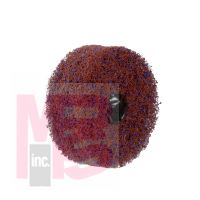3M Standard Abrasives Buff and Blend GP Wheel 880416 3 in x 3 Ply x 1/4 in A MED 10 per inner 100 per case