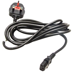 Atrix 66097A 3M Power Cord U.K. - 8'2" - Micro Parts & Supplies, Inc.