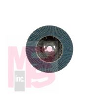 3M Standard Abrasives Zirconia AP Type 27 Flap Disc 648929 4-1/2 in x 7/8 in 60 10 per case