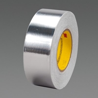 3M 3302 2.0 mil Conductive Aluminum Foil Tape 50 in x 100 yd on Plastic Cores - Micro Parts & Supplies, Inc.