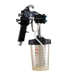 3M Series 10 Non-Bleed Tanning HVLP Spray Gun, 10-631EA, 1 per case