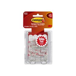 Command Hooks 17006-VP Mini Clear