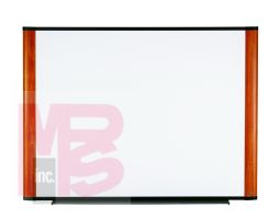 3M M7248G Melamine Dry Erase Board 72 in x 48 in x 1 in (182.8 cm x 121.9 cm x 2.5 cm) Graphite Finish Frame - Micro Parts & Supplies, Inc.