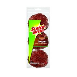 3M 213C Scotch-Brite Copper Coated Scrubbing Pads 3-Pack - Micro Parts & Supplies, Inc.