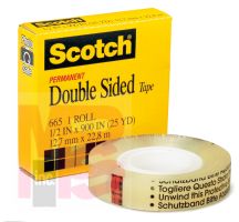 3M 665-2P34-36 Scotch Double Sided Tape 3/4 in x 1296 in - Micro Parts & Supplies, Inc.
