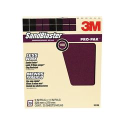3M SandBlaster Sandpaper 30100ES-10-B, 9 in x 11 in (228 mm x 279 mm)