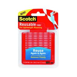 3M R103 Scotch Reusable Tabs .5 in 72 Squares - Micro Parts & Supplies, Inc.