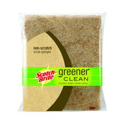 3M 97033 Scotch-Brite Greener Clean Non-Scratch Scrub Sponge  4.5 in x 2.7 in - Micro Parts & Supplies, Inc.