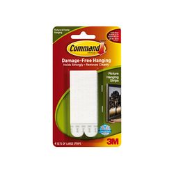 Command Picture Hanging Strips 17206 Large White