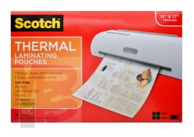 3M Scotch Laminating Sheets TP3856-25  11.45 in x 17.48 in (291 mm x 444 mm)