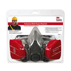 3M 62023HA1-C TEKK Protection(TM) Professional Multi-purpose Respirator - Micro Parts & Supplies, Inc.