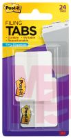 3M Post-it Durable Tabs 686-24WE  2 in x 1.5 in (50.8 mm x 38 mm) White