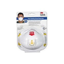 3M 8511PA1-A TEKK Protection(TM) Paint Sanding Valved Respirator - Micro Parts & Supplies, Inc.