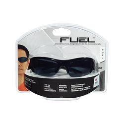 3M 90878-80025T TEKK Protection Fuel X2 Safety Eyewear Glossy Black Frame Gray Lens - Micro Parts & Supplies, Inc.