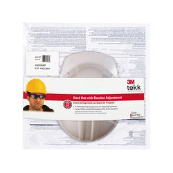 3M 91297-80025T TEKK Protection(TM) Hard Hat with Ratchet Adjustment - Micro Parts & Supplies, Inc.