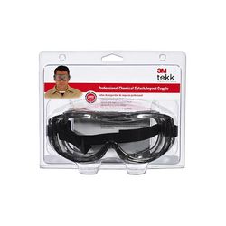 3M TEKK Protection Professional Chemical Splash/Impact Goggle 91264-80025T