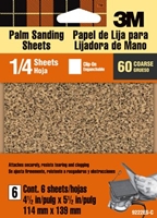 3M 9222ES Aluminum Oxide Quarter Sheets 4.5 in x 5.5 in Coarse grit - Micro Parts & Supplies, Inc.