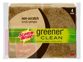 3M Scotch-Brite Greener Clean Non-Scratch Scrub Sponge 97034-12